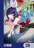 ぼくは異世界で付与魔法と召喚魔法を天秤にかける【分冊版】 28