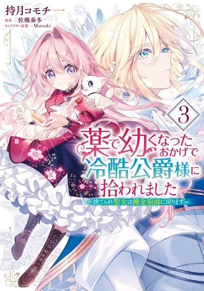 薬で幼くなったおかげで冷酷公爵様に拾われました ‐捨てられ聖女は錬金術師に戻ります‐ 3