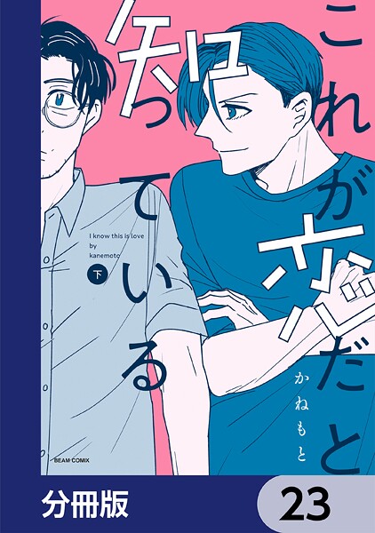 これが恋だと知っている【分冊版】 23