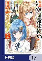 転生した空間魔法使いは正体隠して目立ちたい！【分冊版】 17