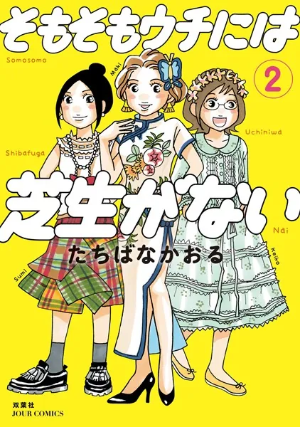 そもそもウチには芝生がない : 2
