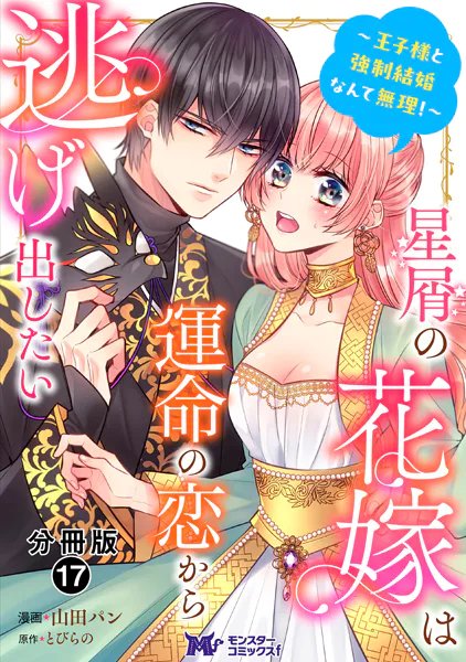 星屑の花嫁は運命の恋から逃げ出したい〜王子様と強制結婚なんて無理！〜（コミック） 分冊版 : 17
