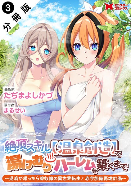 絶頂スキル【温泉創造】で湯けむりハーレムを築くまで〜返済が滞ったら即奴隷の異世界転生！赤字旅館再建計画〜（コミック） 分冊版 : 3