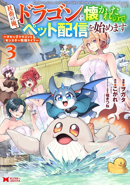 社畜の俺、ドラゴンに懐かれたのでペット配信を始めます〜チビッ子ドラゴンとモンスター牧場ライフ〜（コミック） : 3