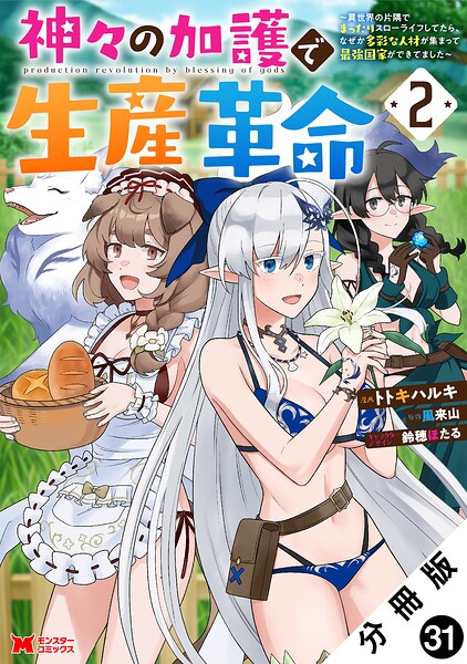 神々の加護で生産革命〜異世界の片隅でまったりスローライフしてたら、なぜか多彩な人材が集まって最強国家ができてました〜（コミック） 分冊版 : 31