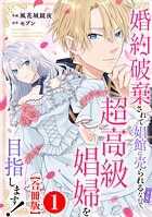 婚約破棄されて娼館に売られる(予定)なので、超高級娼婦を目指します!【合冊版】