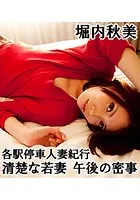 各駅停車人妻紀行 堀内秋美 〔清楚な若妻 午後の密事〕