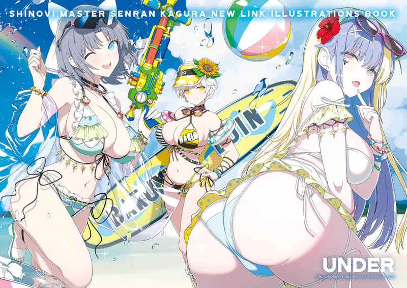 シノビマスター 閃乱カグラ NEW LINK ILLUSTRATIONS BOO（完結