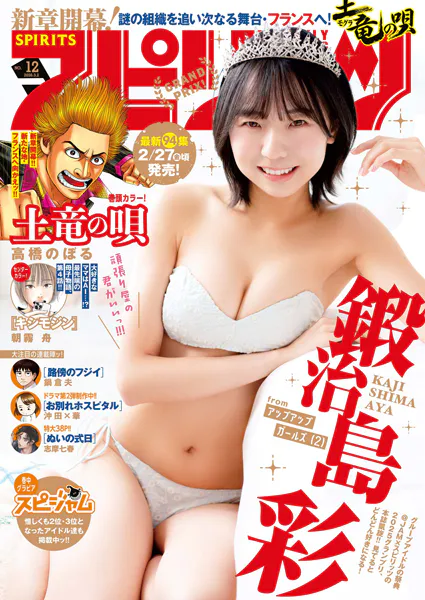 週刊ビッグコミックスピリッツ 2026年12号【デジタル版限定グラビア増量「鍛治島彩」】（2026年2月16日発売号）