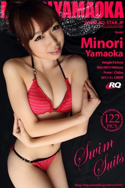 山岡実乃里 水着（レッド）