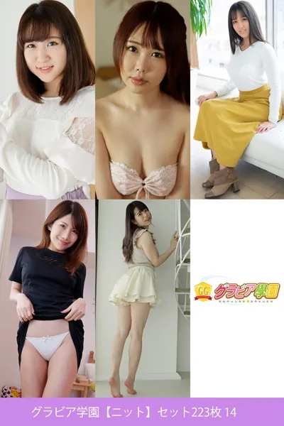 グラビア学園【ニット】セット223枚 14 コスプレで選べる大特価総集編60弾