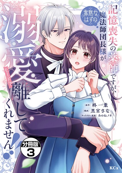 記憶喪失の薬師ですが、寡黙なはずの魔法師団長様が溺愛モードで離してくれません！！ 分冊版（3）