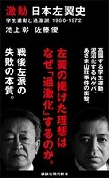 激動 日本左翼史 学生運動と過激派 1960-1972