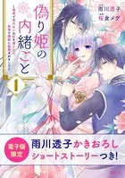 偽り姫の内緒ごと 〜後宮で身代わりの妃を演じたら、皇帝と護衛に寵愛されました〜