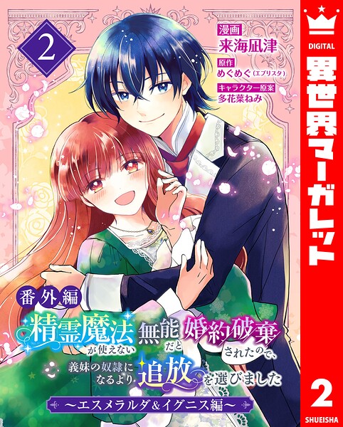 【番外編】精霊魔法が使えない無能だと婚約破棄されたので、義妹の奴隷になるより追放を選びました〜エスメラルダ＆イグニス編〜 2
