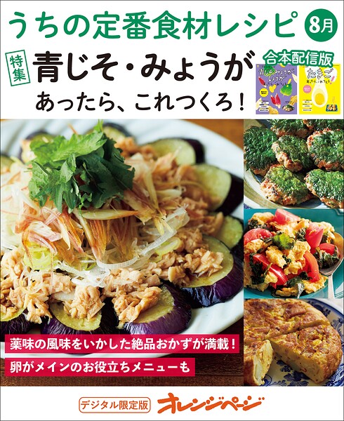 うちの定番食材レシピ8月