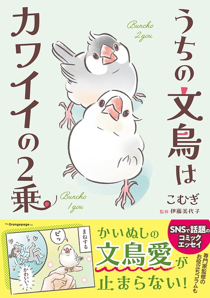 うちの文鳥はカワイイの2乗