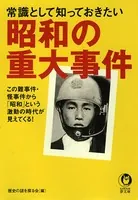 常識として知っておきたい昭和の重大事件