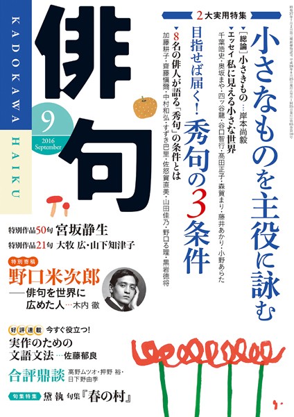 俳句 28年9月号