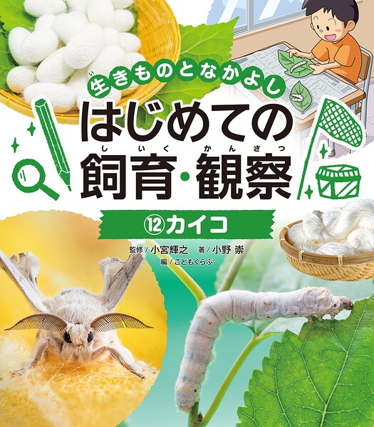 カイコ12 生きものとなかよし はじめての飼育・観察