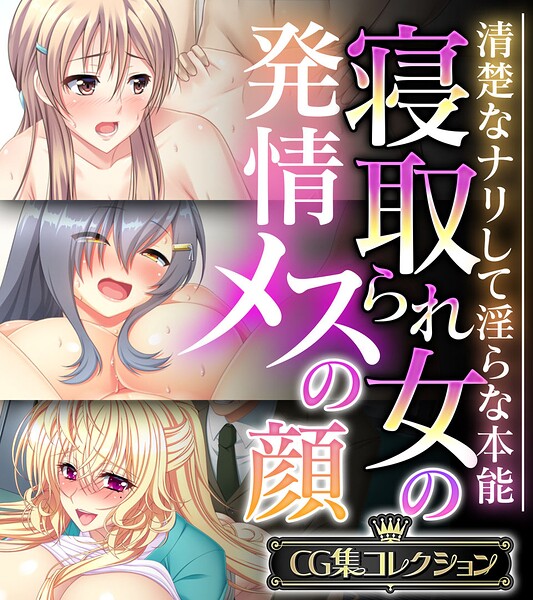 寝取られ女の発情メスの顔 〜清楚なナリして淫らな本能〜【CG集コレクション】