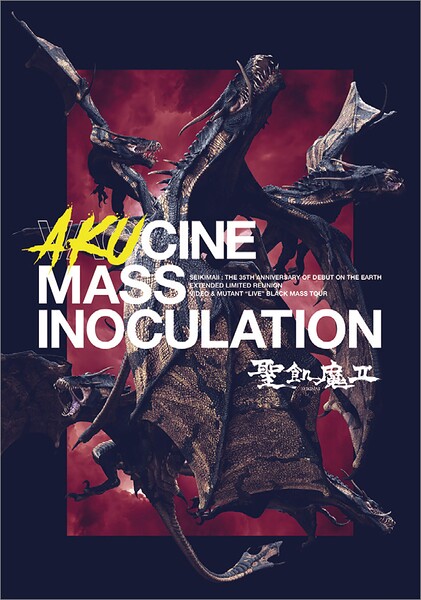 聖飢魔II 歴代黒ミサツアーパンフレット VIDEO ＆ MUTANT ‘LIVE’ BLACK MASS TOUR「悪チン集団接種」（D.C.23/2021）