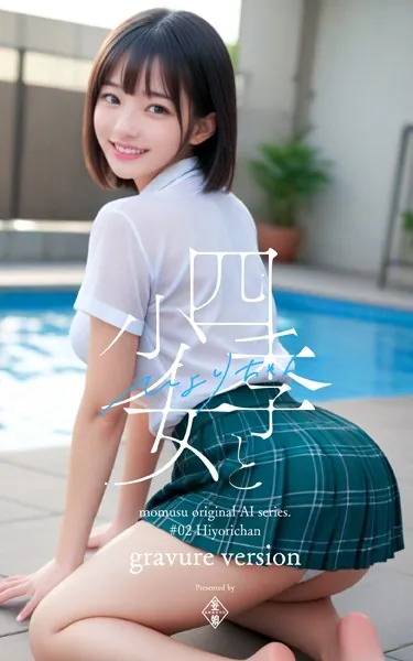 四季と少女 ひよりちゃん moumusu original AI series ＃02 Hiyorichan gravure version