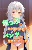 姪っ子にお小遣いをあげてパンツを見せてもらった