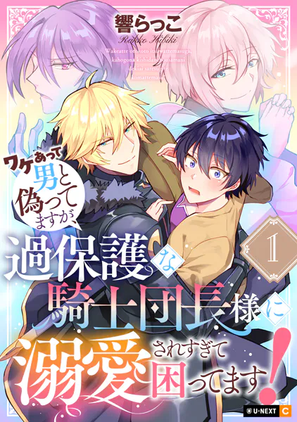 ワケあって男と偽ってますが、過保護な騎士団長様に溺愛されすぎて困ってます！ 1巻