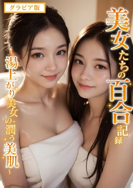 美女たちの百合記録 〜湯上がり美女の潤う美肌〜 グラビア版