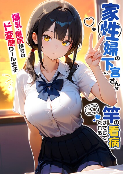 家性婦の下宮さんは竿の看病までしてくれる 〜爆乳・爆尻持ちのド変態クール女子〜