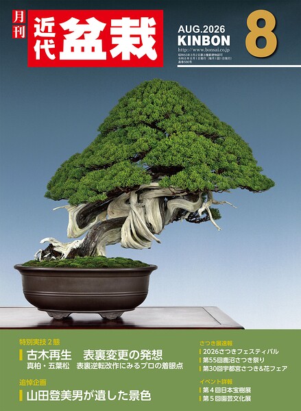 近代盆栽2026年8月号